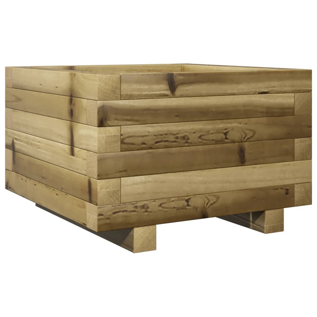 vidaXL Donica ogrodowa, 40x40x26,5 cm, impregnowane drewno sosnowe