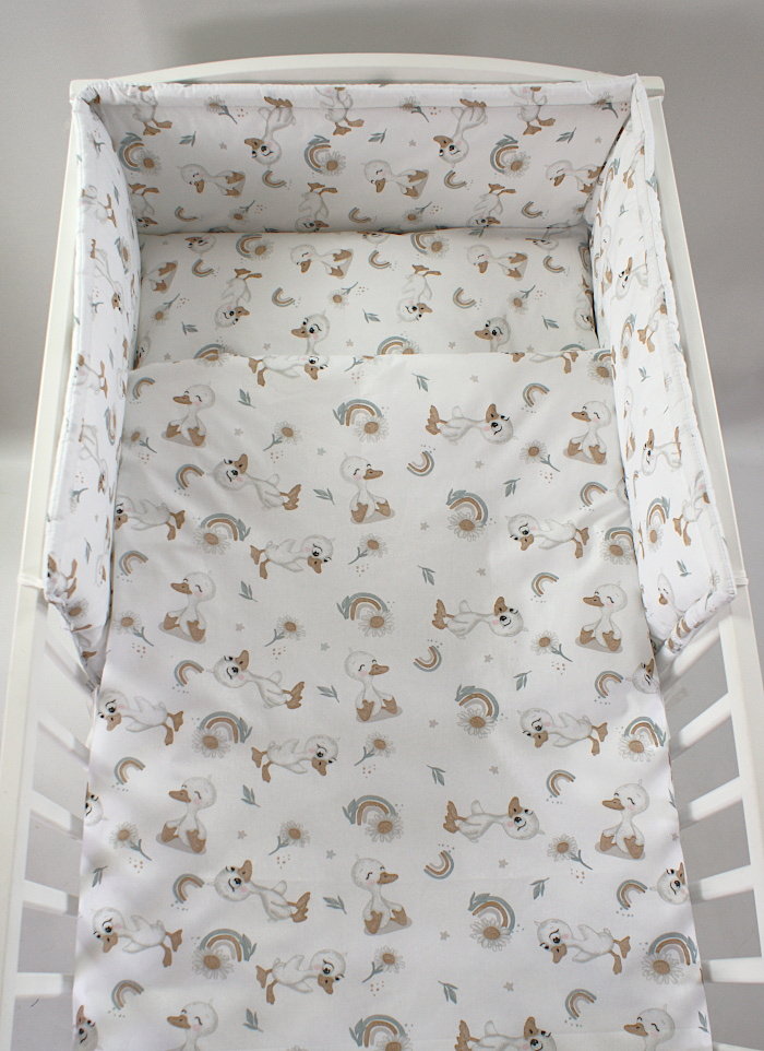 Komplet pościeli dla dziecka 100x135 cm 2 el - brzydkie kaczatko