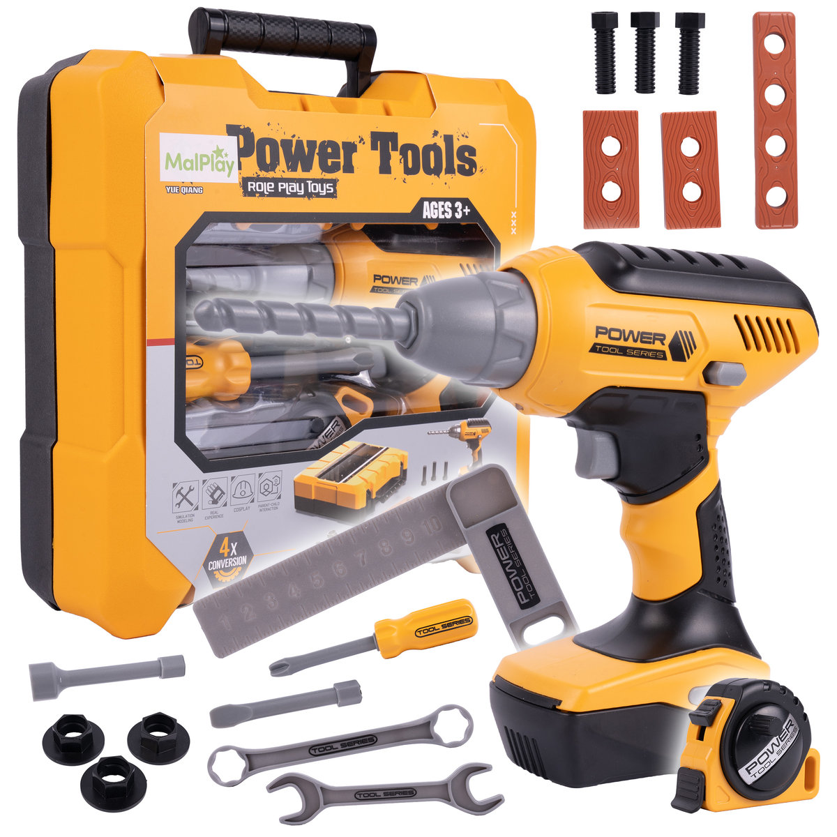 Walizka Z Narzędziami Zestaw Majsterkowicza Warsztat Wiertarka