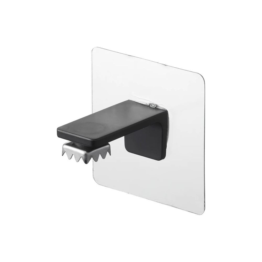 Czarna samoprzylepna plastikowa magnetyczna mydelniczka Film Hook – YAMAZAKI
