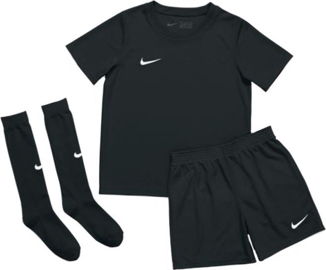 Nike Park 20 Little Kids - Komplet piłkarski dla dzieci, czarny, r. 104-110