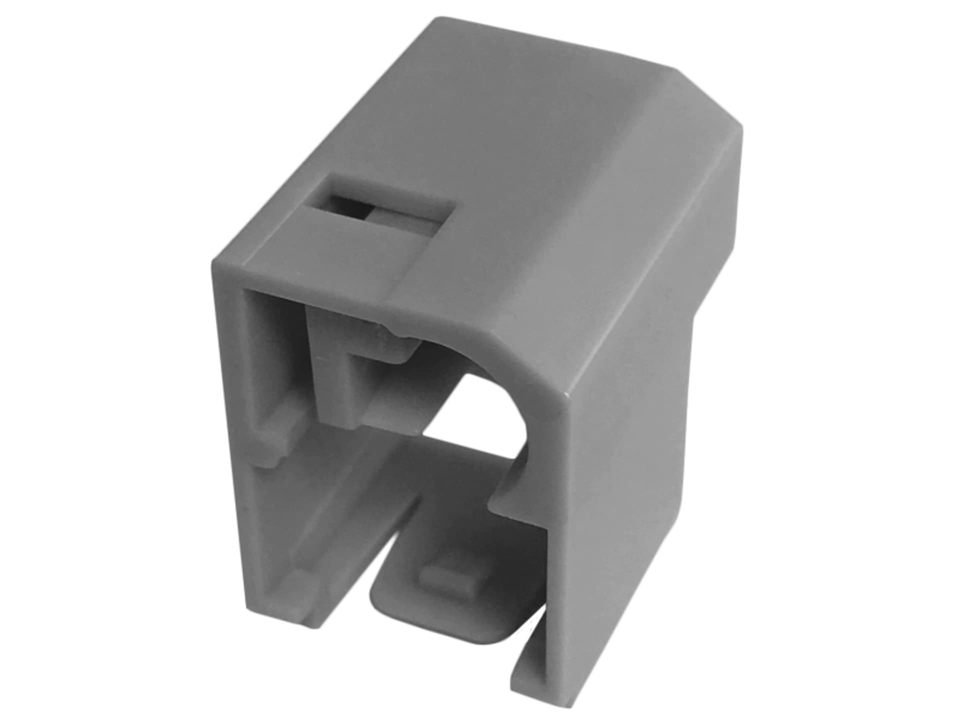 Blokada wtyku RJ45 przed nieautoryzowanym wypięciem, kolor szary (opakowanie 24 szt. + klucz) ALANTEC