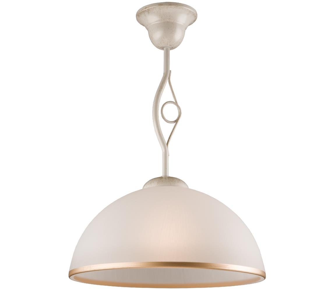 Brilagi - LED Żyrandol ANTICO 1xE27/60W/230V biały patyna
