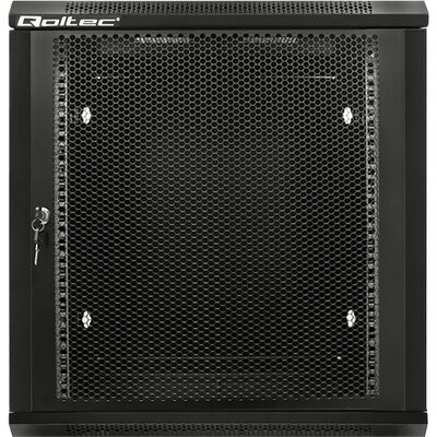 Qoltec Szafa RACK 19" | 12U | 600 x 635 x 450 | Perforowane drzwi