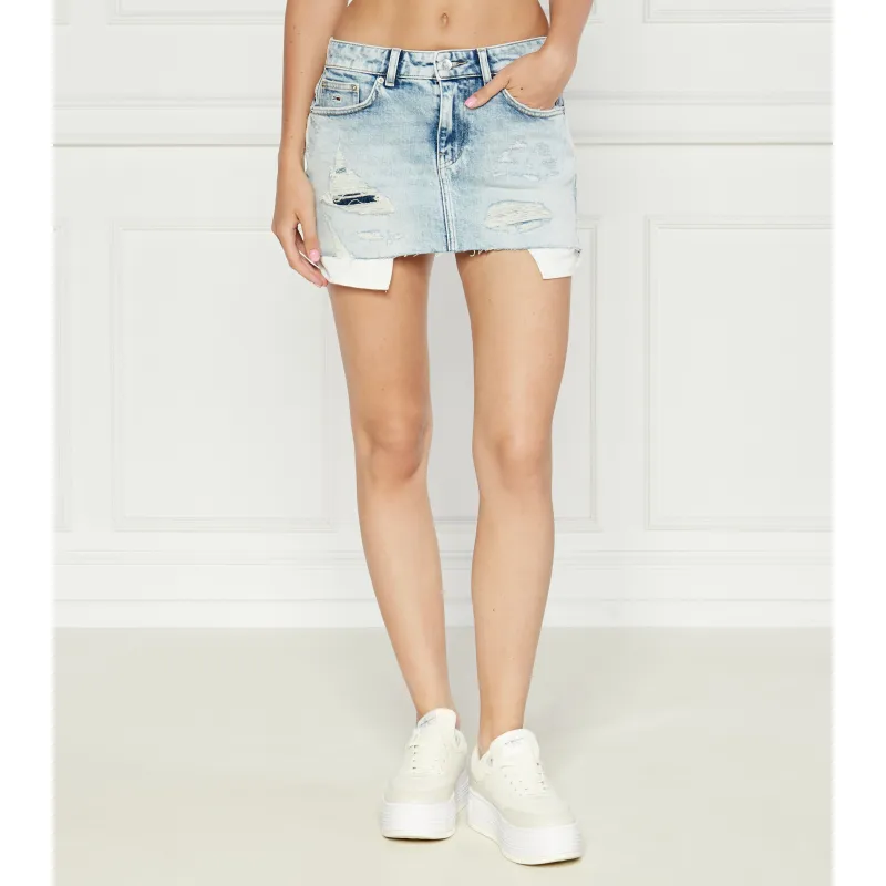 Tommy Jeans Jeansowa spódnica SOPHIE