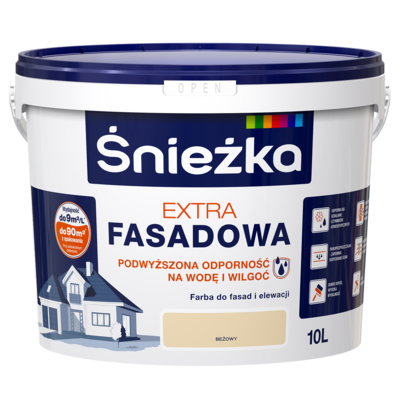 Śnieżka Farba fasadowa Extra beżowy 10 l