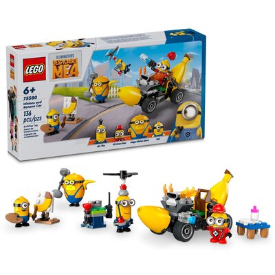 LEGO 75580 Despicable Me i Minions Minionki i bananowóz