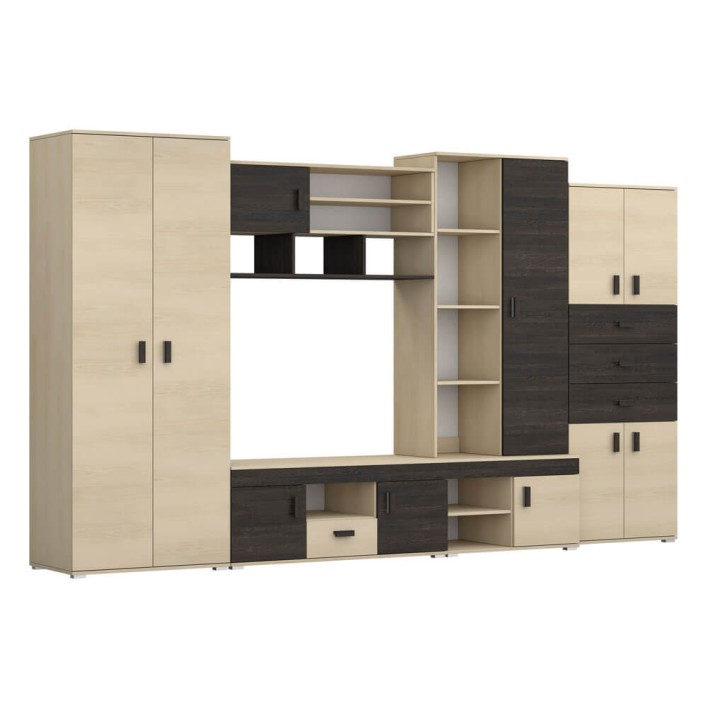 Meblościanka NELLY Z RTV Jesion / Dąb Canterbury