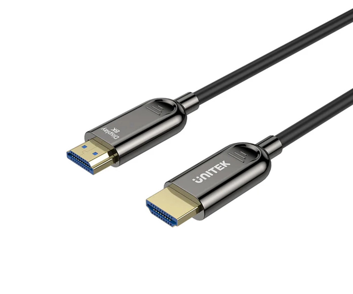 Unitek HDMI 2.1 8K 60Hz światłowodowy 10m