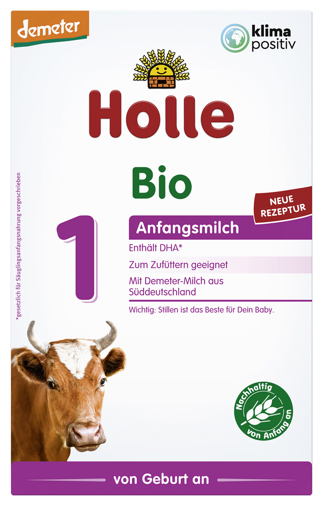 Holle Bio 1. - Mleko początkowe od urodzenia 400 g