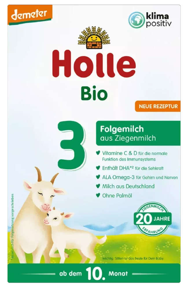 Holle Bio Kozie 3. - Mleko następne od 10 m-ca życia 400 g