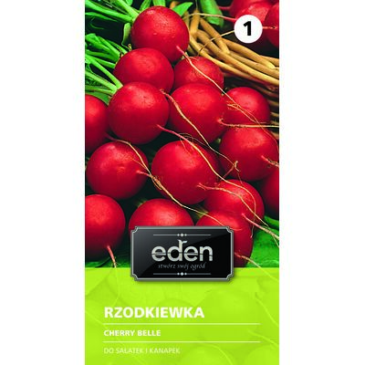 Rzodkiewka okrągła Cherry Belle 5 g Eden