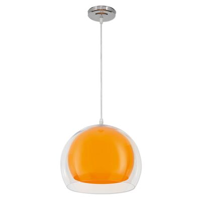 Lampa wisząca Malta pomarańczowa