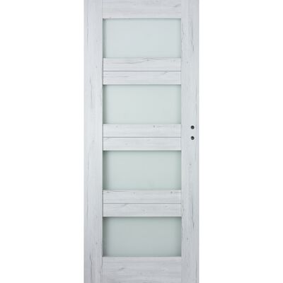 Skrzydło drzwiowe SYRIUSZ silver pokój 80L