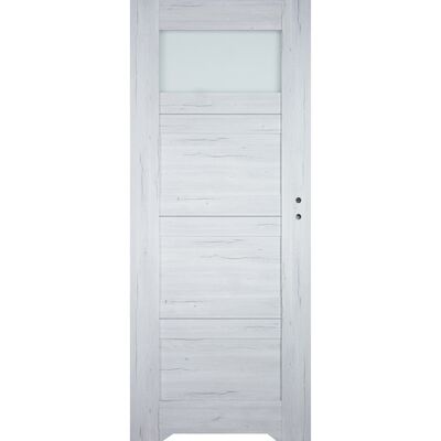 Skrzydło drzwiowe SYRIUSZ silver podcięcie 70L