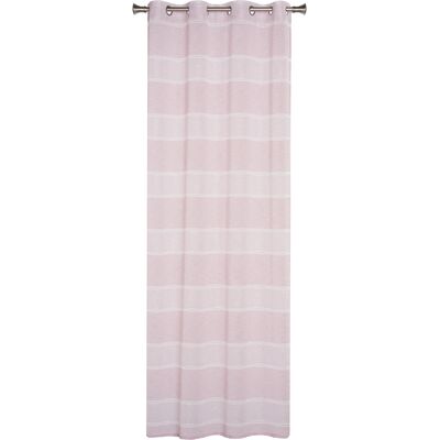 Firana Lumino na kółkach 140 x 245 cm różowy