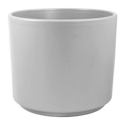 Osłonka cylinder ceramiczna 7 cm jasny grafit CERMAX