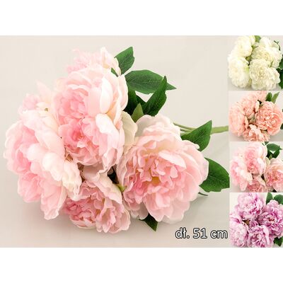 Peonia bukiet 7 sztuk