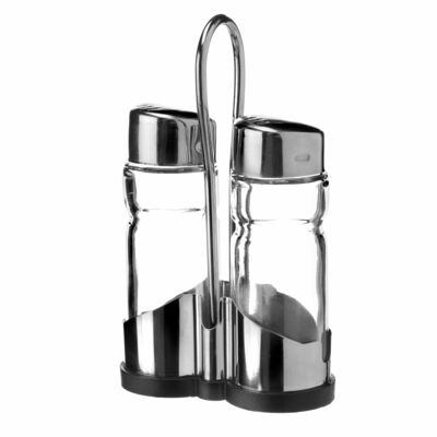 Przyprawnik FABIO 3 elementy transparentny