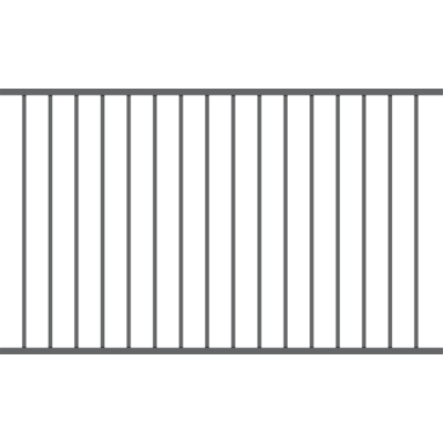 Przęsło Hugo 200 x 120 cm antracyt Polbram