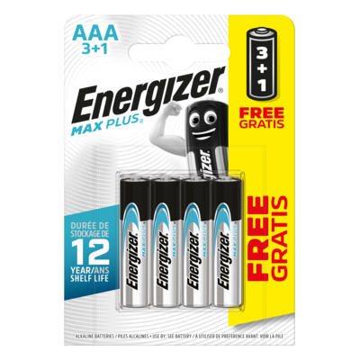 Bateria Max Plus AAA LR03 3+1 szt. Energizer