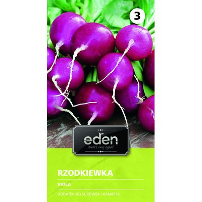 Rzodkiewka fioletowa Viola 5 g Eden