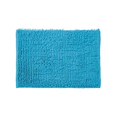 Dywanik łazienkowy niebieski 60 x 40 cm AWD Interior