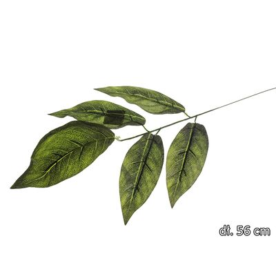Liść mango gałązka 56 cm