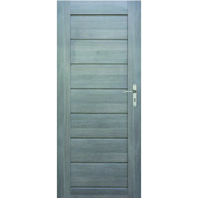 Skrzydło drzwiowe Prim grafit pełne 70 L