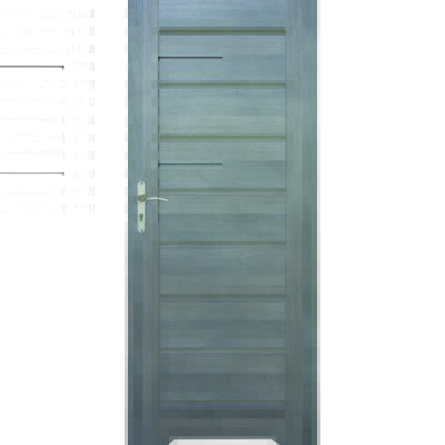 Skrzydło drzwiowe Prim grafit podcięcie 80 P