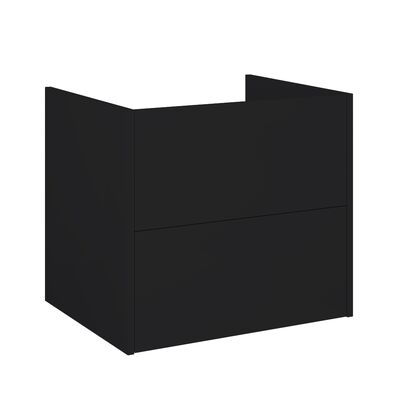 Szafka MARTI 60 cm 2S czarny mat