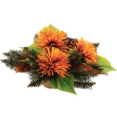 Stroik ze sztucznych kwiatów