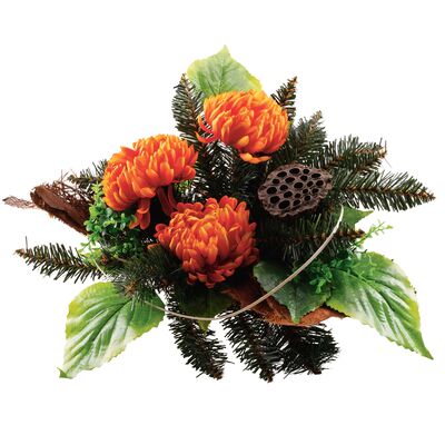 Stroik ze sztucznych kwiatów