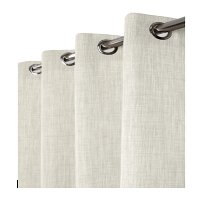 Zasłona z kółkami Greta 140 x 260 cm ecru