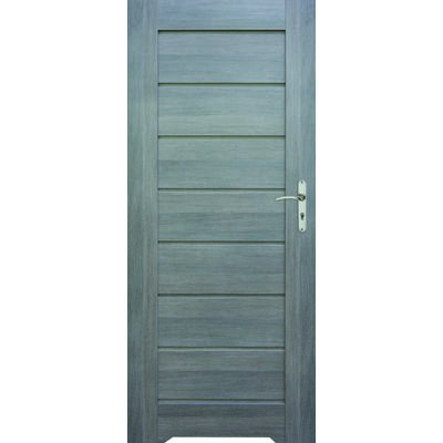 Skrzydło drzwiowe Prim grafit podcięcie 90L