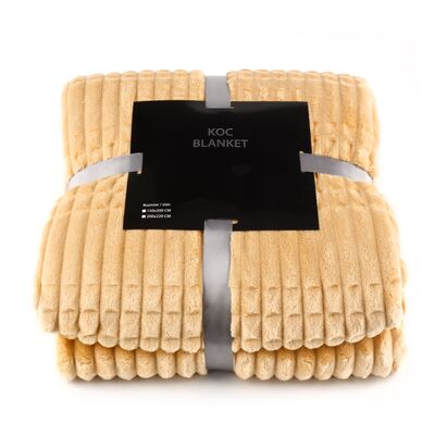 Koc BLANKET 200 x 220 beż