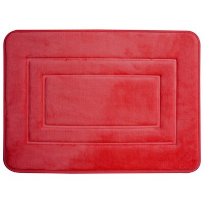 Dywanik łazienkowy SAN REMO 40 x 60 cm czerwony
