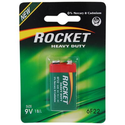 Bateria ROCKET 6F22 1 sztuka