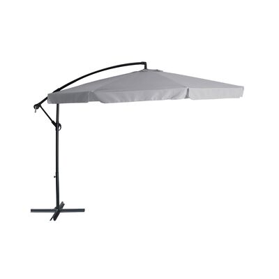 Parasol boczny 350 cm szary