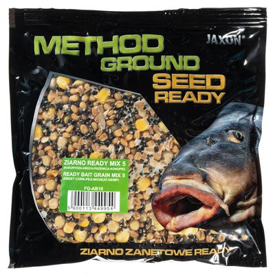 Ziarno METHOD GROUND READY MIX 5 KUKURYDZA-GROCH-PSZENICA-KONOPIE 0,5 kg FG-AB10