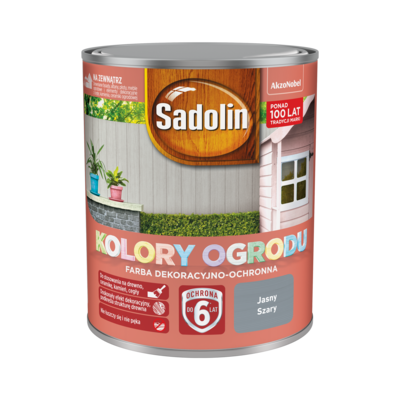 Farba SD KOLORY OGRODU Jasny Szary 0,7 l