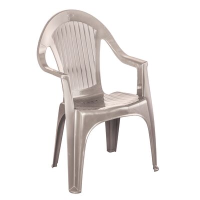 Krzesło Monoblok wysoki cappucino