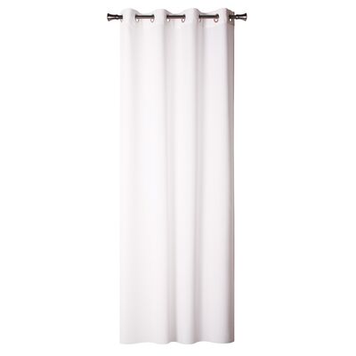 Zasłona z kółkami BLACKOUT 140 x 260 cm biały