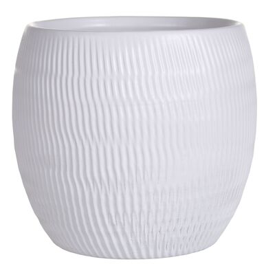 Osłonka ceramiczna 17 cm biała CERMAX