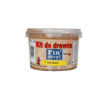 Kit do drewna 1 kg dąb jasny FINAKRYL