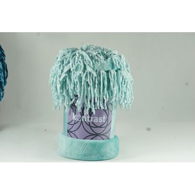 Koc Blumi Fringe 130 x 170 cm miętowy