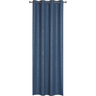 Zasłona Lure na kółkach 140 x 245 cm niebieski