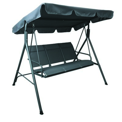 Huśtawka Stella 170 x 115 x 152 cm szara