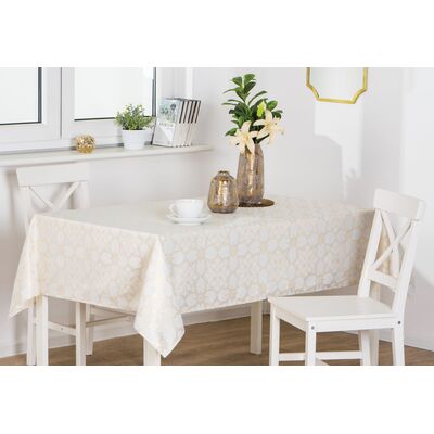 Obrus YULE 140 x 180 cm złoty