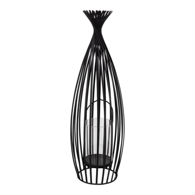 Świecznik metalowy 17 x 51 cm